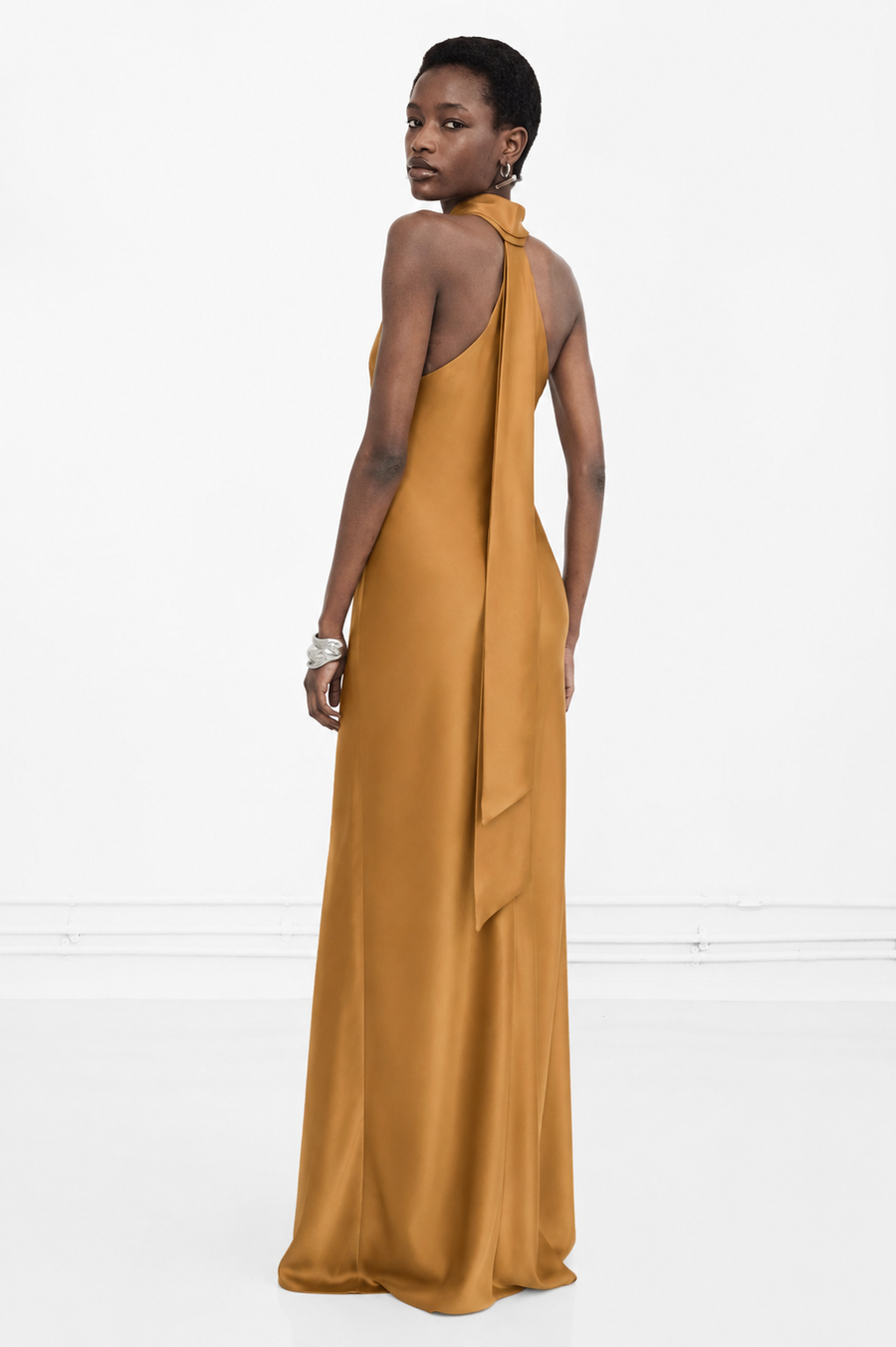 Pandora Maxi Gown - Toffee