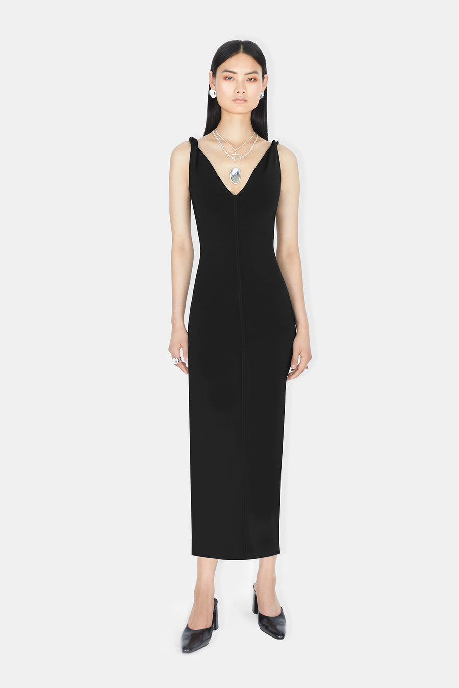 Twisted Tyra Dress - Black