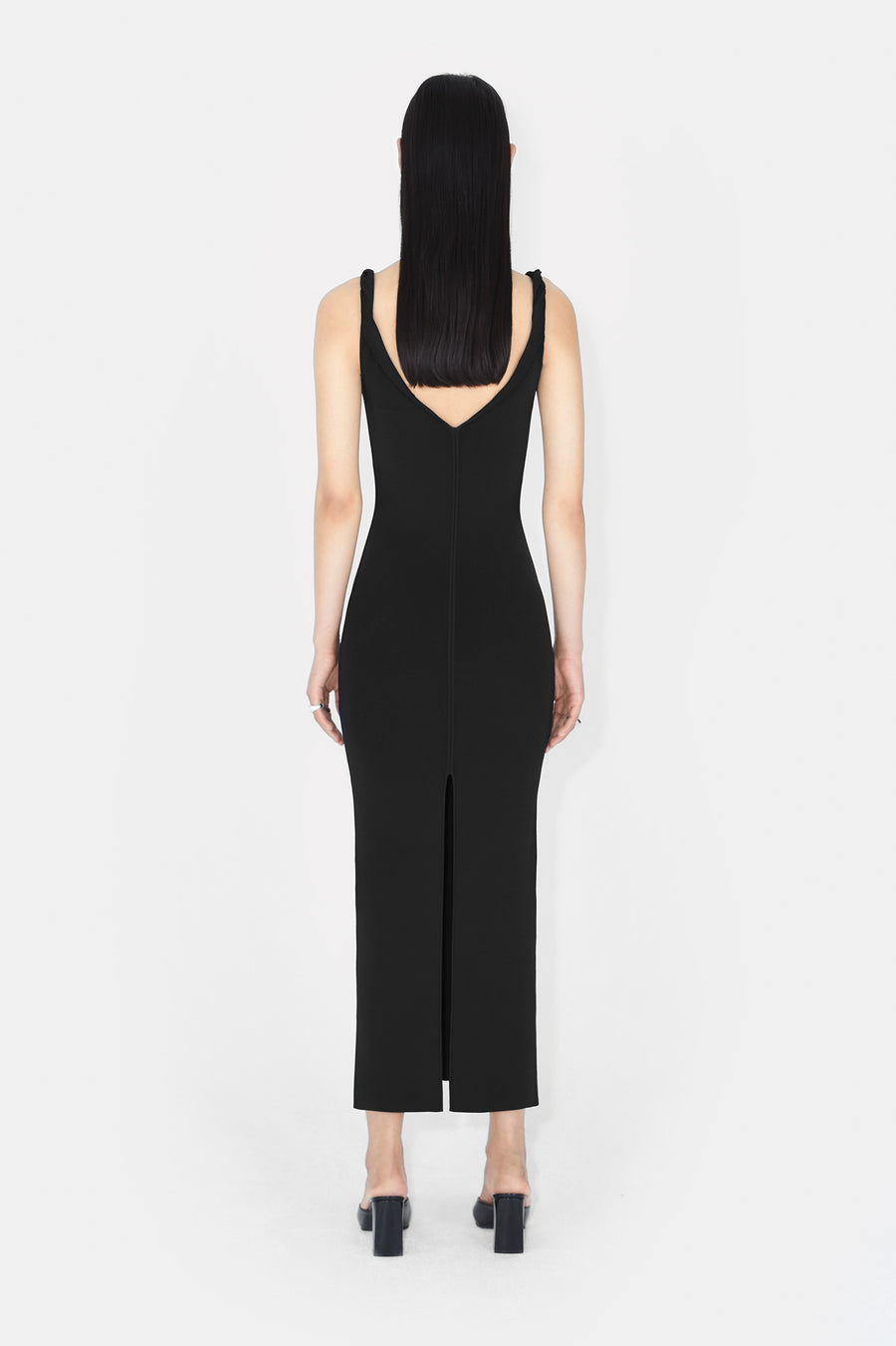 Twisted Tyra Dress - Black