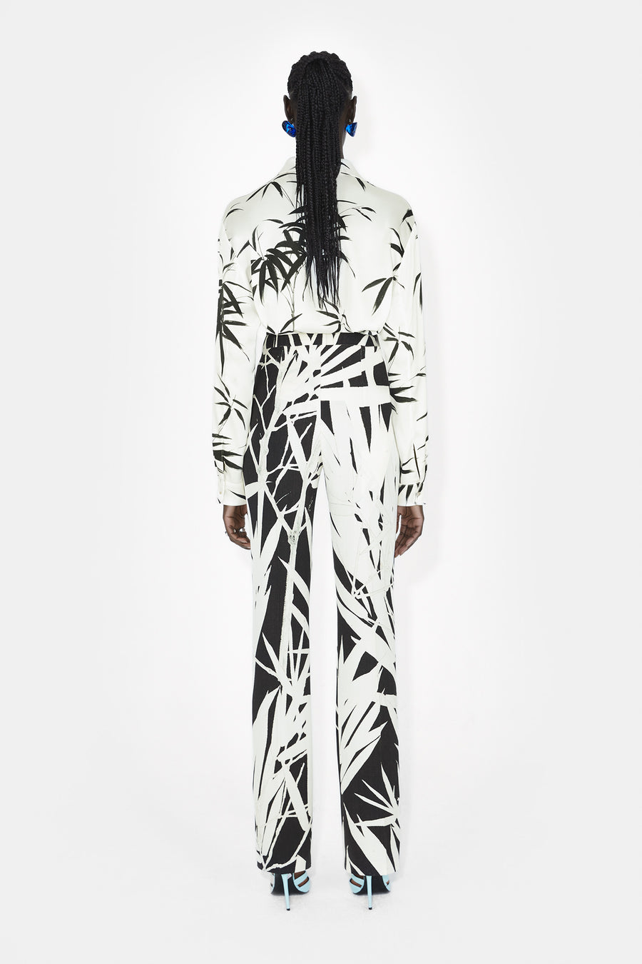 Brushstroke Shirt - Black &amp; White