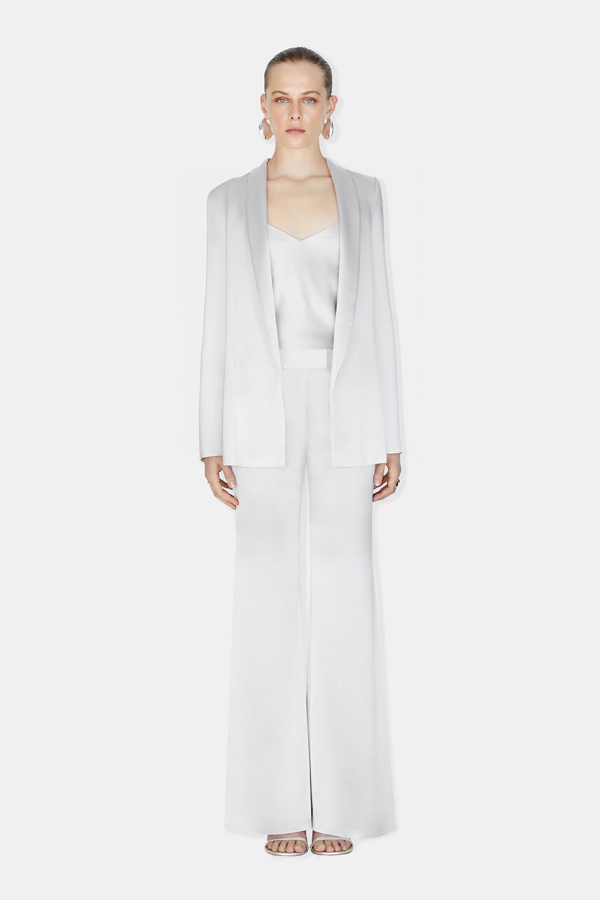 Julianne Trousers - Platinum – Galvan