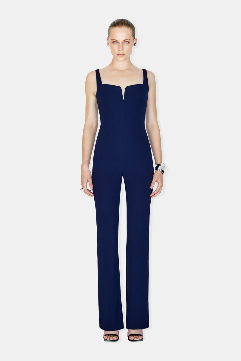 Signature Corset Jumpsuit - Midnight