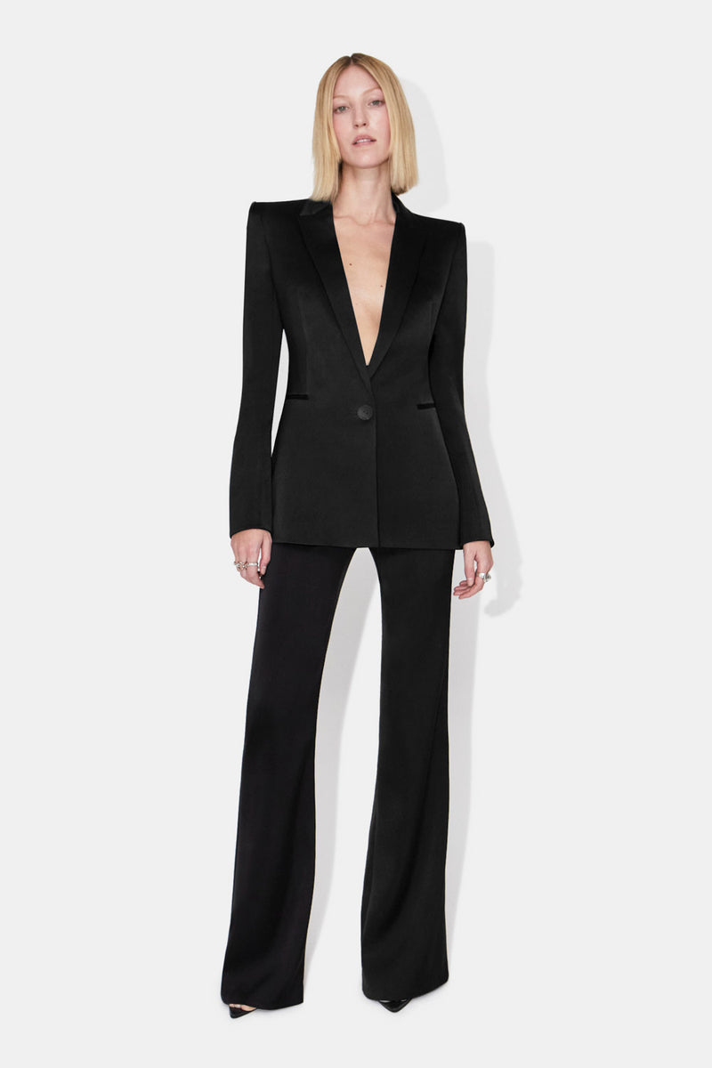 Sculpted Blazer - Black