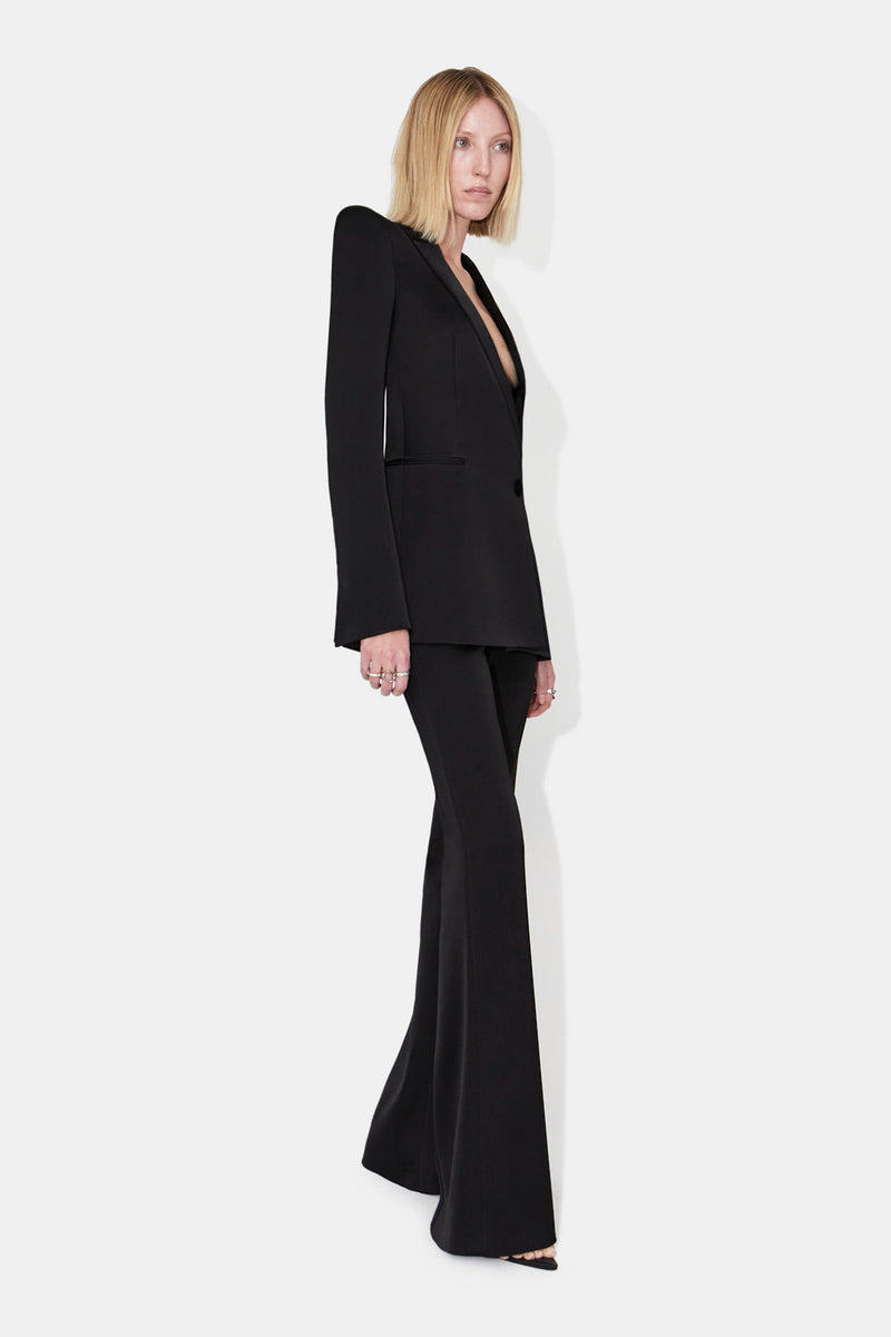 Sculpted Blazer - Black