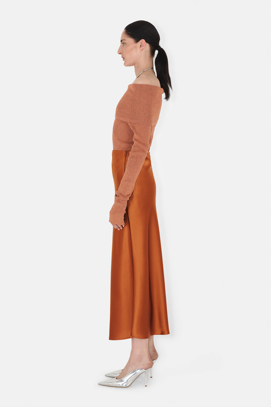 VALLETTA SKIRT - BRANDY