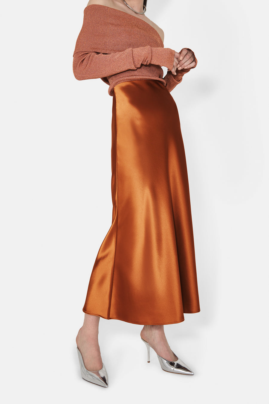 VALLETTA SKIRT - BRANDY