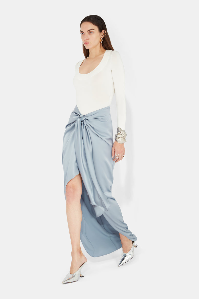 De Lovie Skirt - Dove Blue