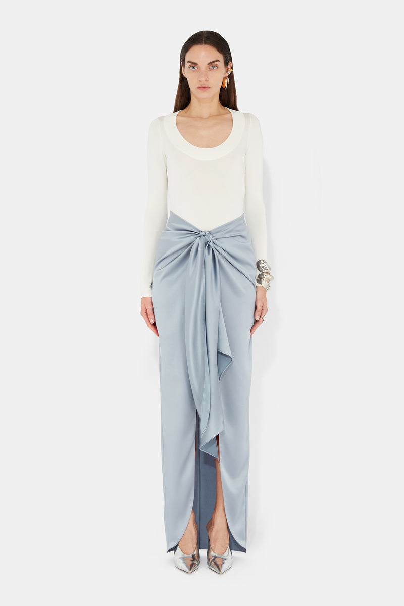 De Lovie Skirt - Dove Blue