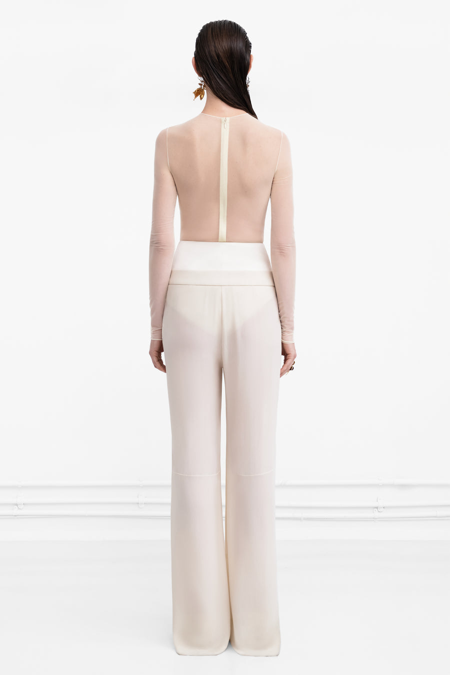 Strata Trouser - Cream