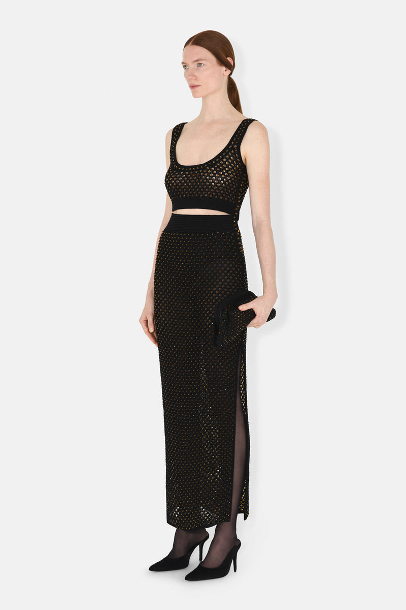VENTO BRALETTE TOP - BLACK
