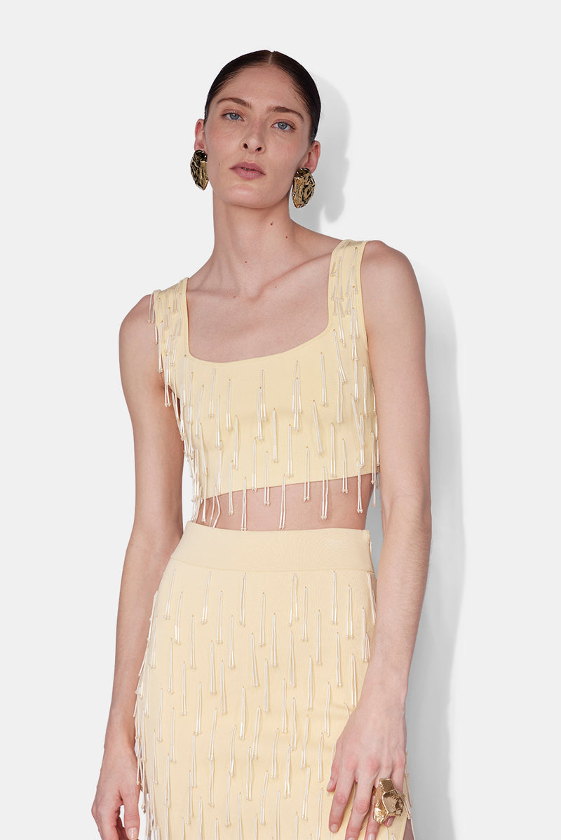 DEPOIS BRALETTE TOP - CAMOMILE