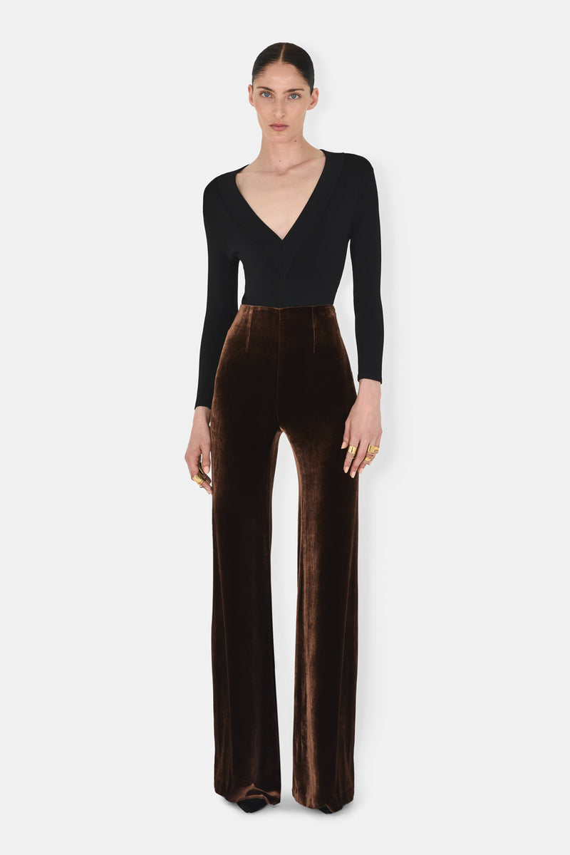 WINTER SUN TROUSER - CHOCOLATE