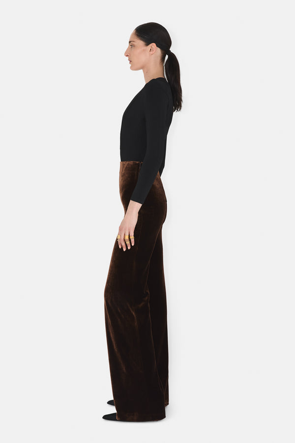 WINTER SUN TROUSER - CHOCOLATE