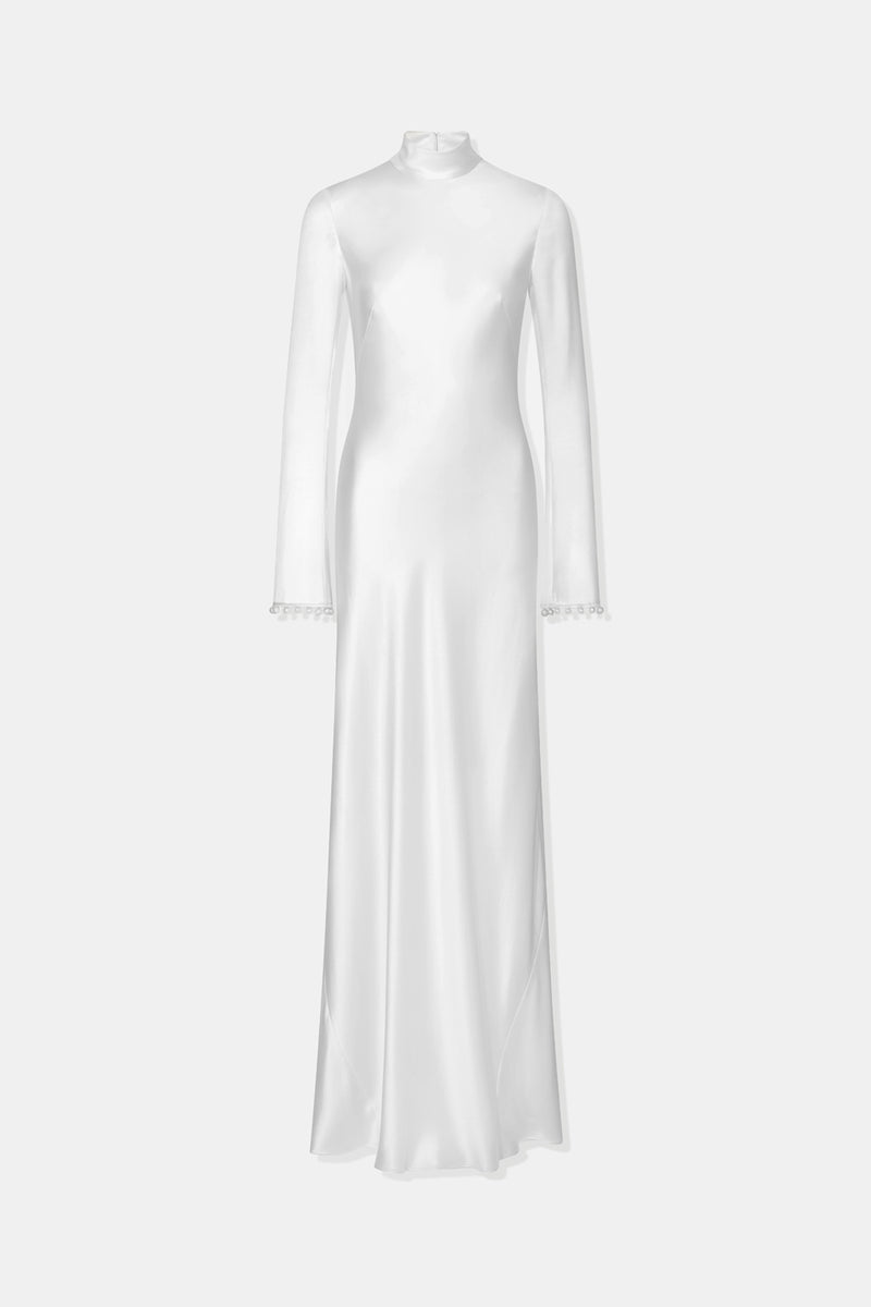 Praiano Long-Sleeved Bridal Dress