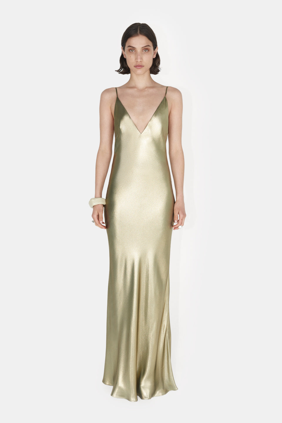Galvanized Slip Dress