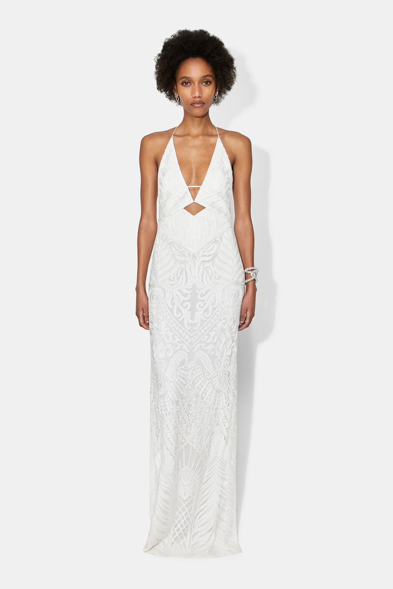 Borghese Cut Out Gown 34
