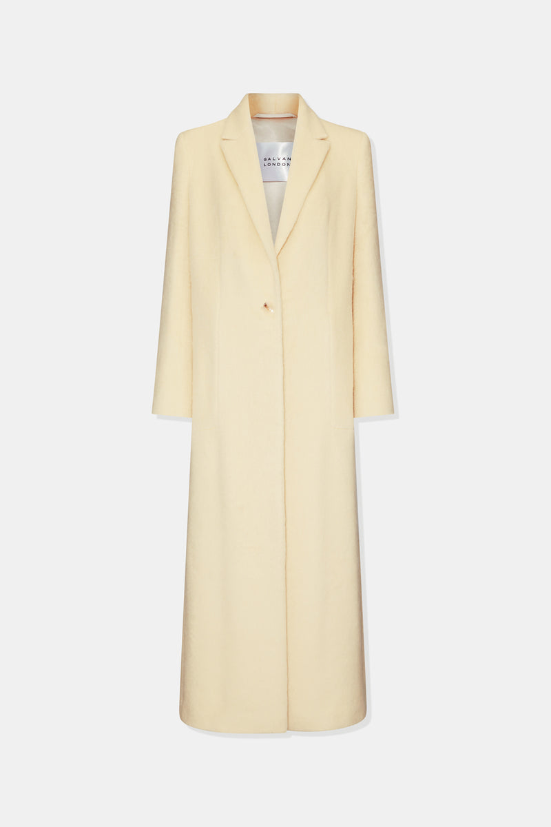 Boyfriend Coat - Buttermilk