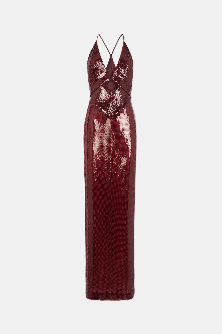Galvanized Prism Dress - Blood Red Galvan Galvanized Prism Dress - Blood Red Galvan