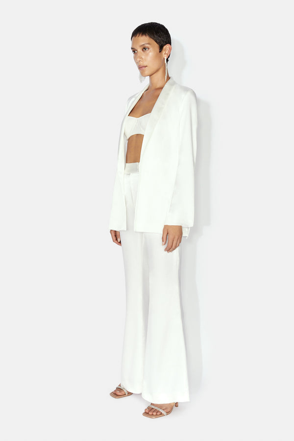 Julianne Bridal Blazer - Liquid White