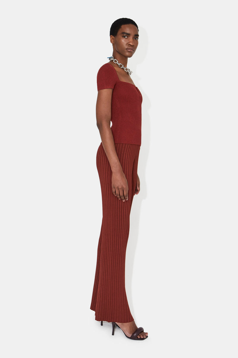Rhea Lounge Trousers - Rust