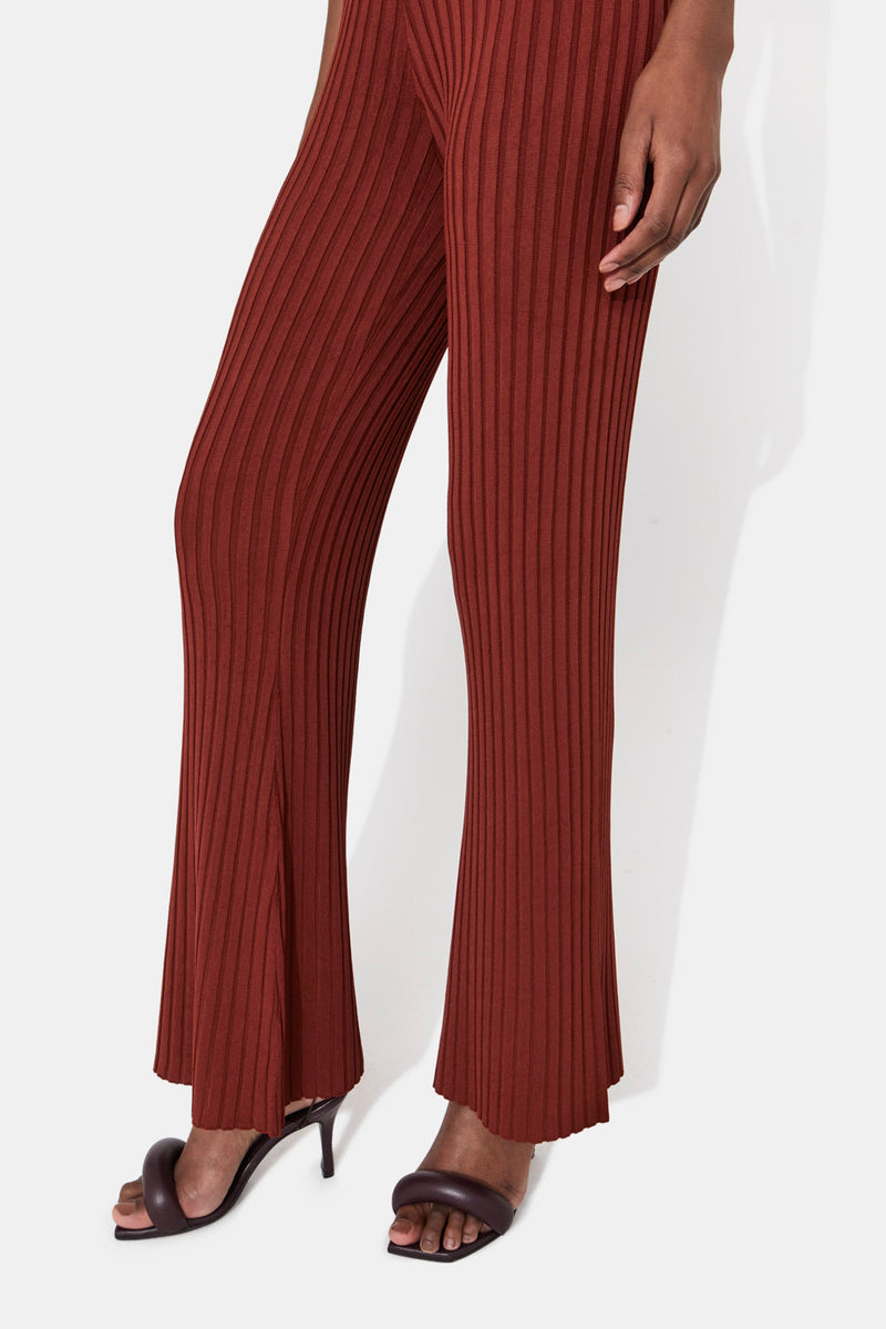 Rhea Lounge Trousers - Rust