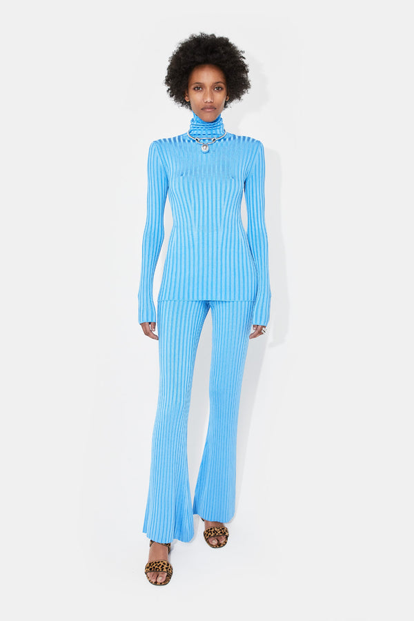 Rhea Turtleneck - Electric Blue