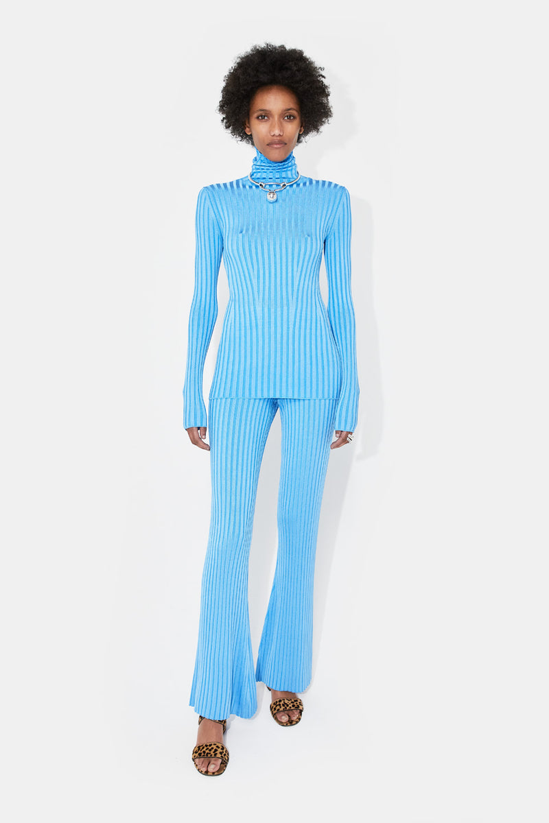 Rhea Turtleneck - Electric Blue
