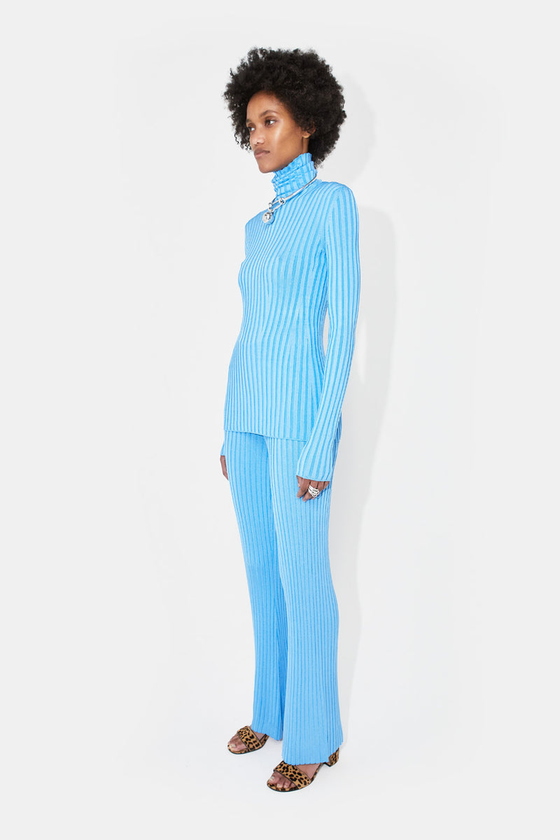 Rhea Turtleneck - Electric Blue