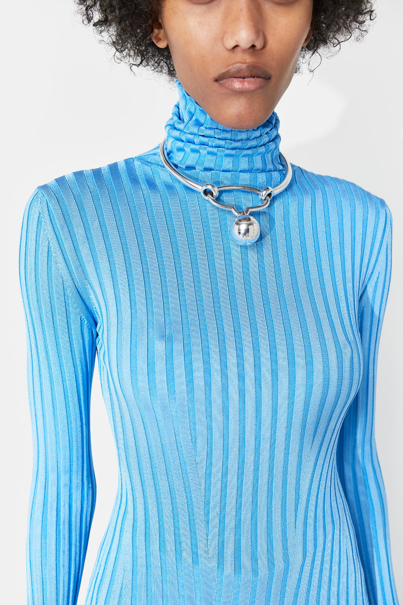 Rhea Turtleneck - Electric Blue
