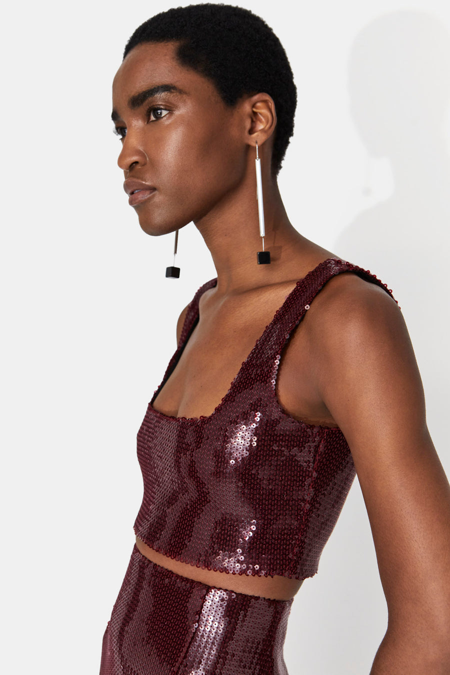 Beating Heart Crop Top - Blood Red