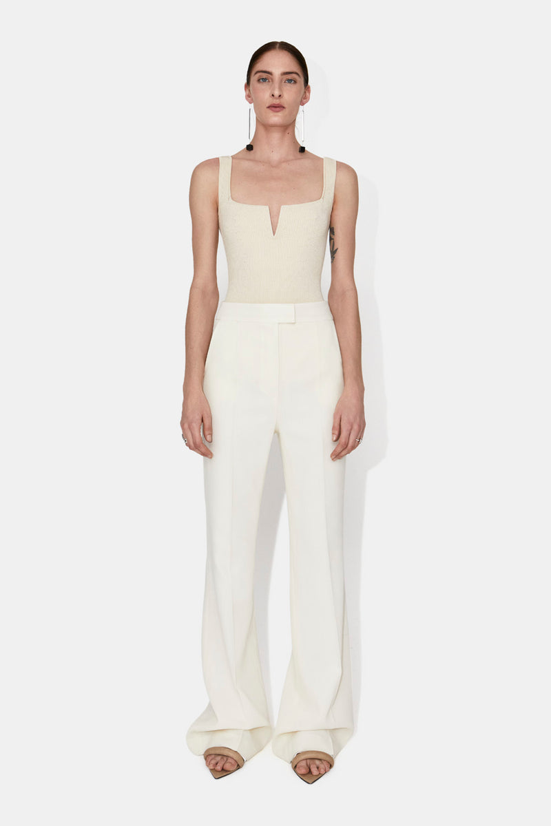 White tailored trousers on sale